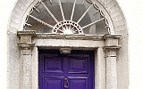 Georgianisches Portal in Kinsale